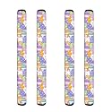 Easter Eggs Rabbit Fridge Door Handle Covers Set of 4, Keep Fingertips Dust Food Stains Protector Microwave Oven, Suitable for Home Kitchen Appliance Decoration Gift for Women