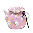 Easter Rabbit Eggs Tea Pot Cozies Breakfast Warmer Dustproof Kitchen Home Decorative Tea Cosy Insulated Kettle Cover for Home Kitchen Decor Tea Cozies Christmas Decor