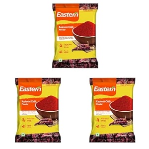eastern kashmiri red chillichilly powder  kashmiri lal mirchi powder  250 grams  no added preservatives amp colours pack of 3