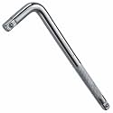 Eastman L-Handle 1/2 (12.7) 450 mm, CRV Steel Fully Polished, Fully Hardened and Tempered, Heavy-Duty, Car Extension L-Handle Wrench for Car,Truck,Van (E-2211)