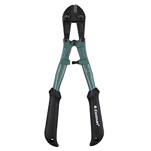 eastman bolt cutters chrome molybdenum steel set of 1pcs 8200mm cutting diameter- 25mm hand grip-carbon steel drop forged adjustable jaws designed for strong cutting force - e-2039