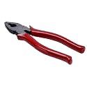 Eastman Combination Plier Set of 1Pcs, 8 Inch or 200 Mm, Alloy Steel, Heavy Duty Hardened & Tempered, Cutting plier Set Double Colour Sleeve Black & Red E-2020