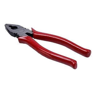 eastman combination plier set of 1pcs 8 inch or 200 mm alloy steel heavy duty hardened amp tempered cutting plier set double colour sleeve black amp red e-2020