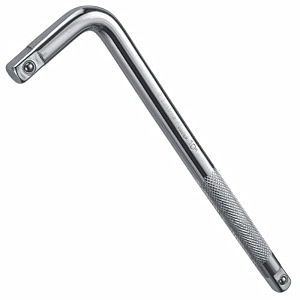 eastman l-handle 34 19 450 mm crv steel fully polished fully hardened and tempered heavy-duty car extension l-handle wrench for cartruckvan e-2211