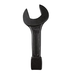 eastman slogging spanners wrench with 24mm open end amp ring end chrome vanadium steel auto-black finish wrench for removing very tight nuts and bolts e-2081