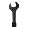 Eastman Slogging Spanners Wrench with 95mm Open End &amp; Ring End Chrome Vanadium Steel Auto-Black Finish Wrench for Removing Very Tight Nuts and Bolts (E-2081)
