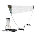 EastPoint Badminton Set, 4 Rackets, 2 Shuttlecocks, 15' Net, Outdoor Games