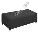 Easy-Going Waterproof Stretch XX-Large Rectangle Ottoman Cover Footstool