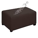 Easy-Going Waterproof Stretch X-Large Rectangle Ottoman Cover Footstool