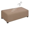 Easy-Going Waterproof Stretch XX-Large Rectangle Ottoman Cover Footstool