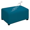 Easy-Going Waterproof Stretch X-Large Rectangle Ottoman Cover Footstool