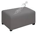 Easy-Going Waterproof Stretch X-Large Rectangle Ottoman Cover Footstool