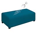 Easy-Going Waterproof Stretch XX-Large Rectangle Ottoman Cover Footstool