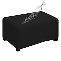 Easy-Going Waterproof Stretch X-Large Rectangle Ottoman Cover Footstool