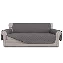 Easy-Going Reversible Couch Cover, 4 Seater Sofa, XX-Large Sofa, Gray/Gray