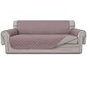 Easy-Going Reversible Couch Cover, 4 Seater Sofa, XX-Large Sofa, Pink/Beige