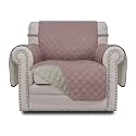 Easy-Going Reversible Couch Cover, Small Chair, Pink/Beige