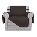 Easy-Going Reversible Couch Cover, Small Chair, Chocolate/Chocolate
