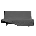 Easy-Going Reversible Couch Cover, Large Futon Sofa, Gray/Gray
