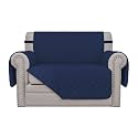 Easy-Going Reversible Couch Cover, Oversized Chair, Navy/Navy