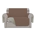 Easy-Going Reversible Couch Cover, Oversized Chair, Brown/Beige