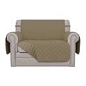 Easy-Going Reversible Couch Cover, Oversized Chair, Beige/Beige
