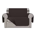 Easy-Going Oversized Chair Sofa Slipcover Reversible Sofa Cover Water Resistant Couch Cover Furniture Protector Cover with Elastic Straps for Pets Dog (Oversized Chair, Chocolate/Chocolate)