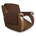 Easy-Going Reversible Couch Cover, Oversized Recliner, Coffee/Ivory