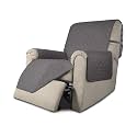 Easy-Going Reversible Couch Cover, Recliner 19 in, Gray/Gray