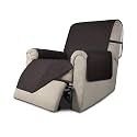 Easy-Going Reversible Couch Cover, Recliner 19 in, Chocolate/Chocolate