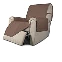 Easy-Going Reversible Couch Cover, Recliner 19 in, Brown/Brown
