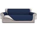 Easy-Going Reversible Couch Cover, 3 Cushion Sofa, X-Large, Navy/Ivory