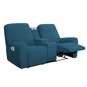 Easy-Going Stretch Recliner Loveseat Cover with Center