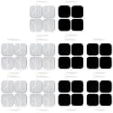 easy@Home Reusable Electrode Pads, 40-Count 2"x2" for TENS Units