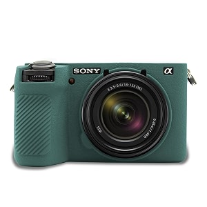 easy hood camera case cover for sony alpha 6700a6700 camera green