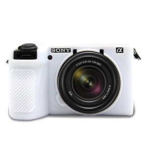 easy hood camera case cover for sony alpha 6700a6700 camera white