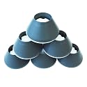 Easy Walker Coasters 6 Pack - Durable Tennis Ball Alternative, Storm Gray