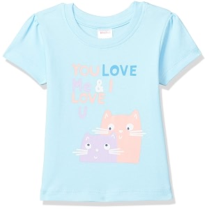 EASYBUY Baby-Girls Regular T-Shirt