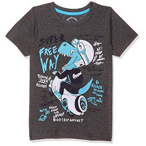 EASYBUY Boys Regular Fit T Shirt