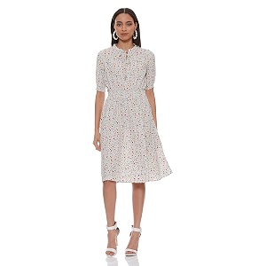 Easybuy Womens Rayon A-Line Casual Dress