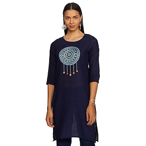 Easybuy Womens Rayon Regular Kurta