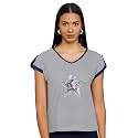 Easybuy Women39s Regular T-Shirt SU21MR11LW_Navy_XL