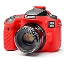 easyCover Silicone Camera Case for Canon 90D Red EA-ECC90DR