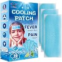 EasYeah Cooling Patches for Kids Fever Discomfort, Fever Patch, Pack of 10