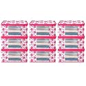 Saree Covers with Zip – 9 Inch, Non-Woven, Flower Design, Wardrobe Organizer, Clothes Storage Bag with Transparent Window, Saree Bags for Storage, Pack of 1, Pink