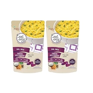 eat easy ready to eat dal rice- 90g pack of 2 after preparation 320g each