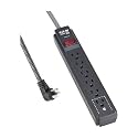 Eaton Tripp Lite TLP620DB 20ft Long Braided Cord Surge Protector 6 Outlets 20ft Cord (Pack of 6)