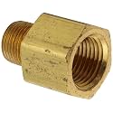 Eaton Weatherhead 3200X8X6 Brass CA360 Fitting, Adapter, 1/2" NPT Female x 3/8" NPT Male