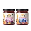 Eatopia Mixed Berry &amp; Mulberry Honey Jam, 70% Berries, Pack Of 2 (480g)