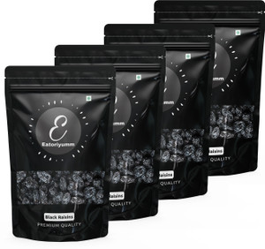 Eatoriyumm Black Raisins Seedless Dry Grapes Kali